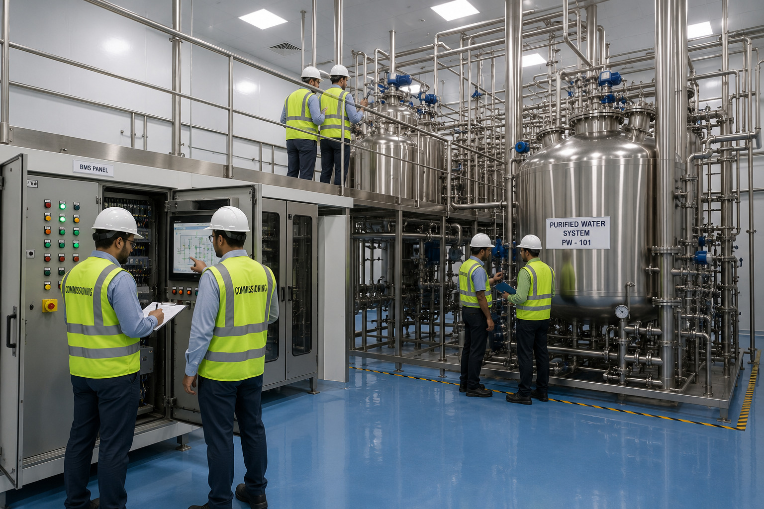Pharmaceutical Facility Commissioning